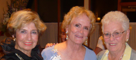 Ann Mosites (Miller), Nancy Godden and Mary Murrie (Hardy)